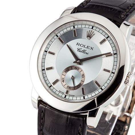 rolex cellini platinum for sale|pre owned rolex cellini.